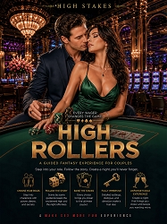 Gambler and casino owner in the High Rollers sex role play experience
